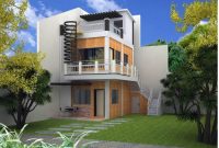 Desain rumah lebar 3 meter 3 lantai