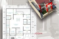 Desain rumah luas tanah 10m2