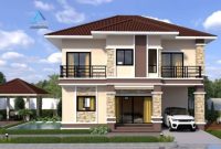 Desain rumah minimalis 2 lantai dan kontrakan