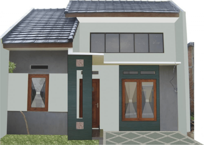 Desain rumah lahan 7 5 x 20