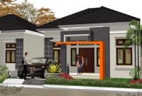 Desain rumah masa kini ukuran 6x15