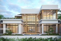 Desain rumah minimalis 3 lantai mewah