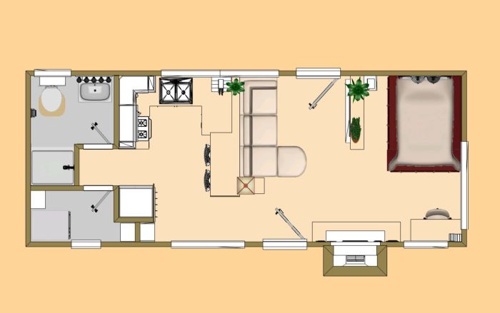 Desain rumah luas tanah 360