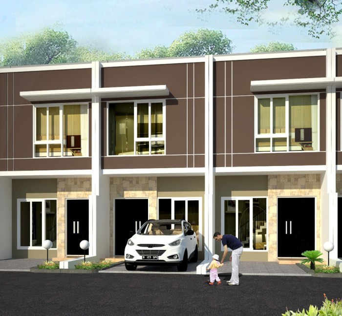 Desain rumah lebar depan 4 meter