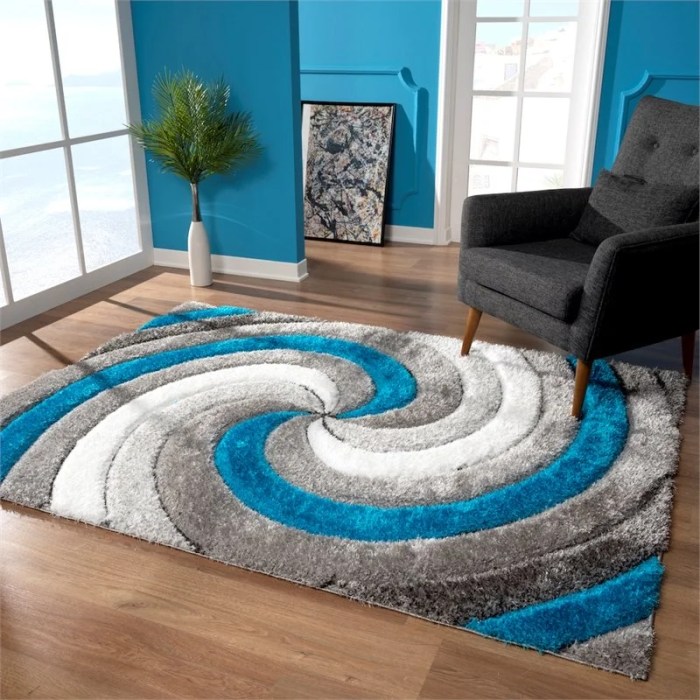 Rug shag textured 8x10 rugs 5x7