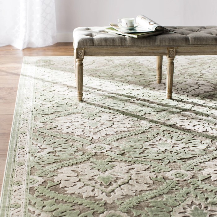 Green area rug gray rousseau wayfair manor lark rugs